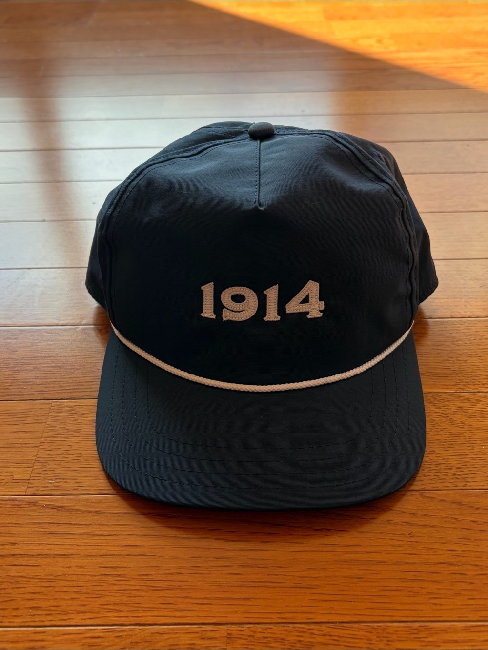 Chicago Cubs 1914 Wrigley Field Greyson Rope SnapBack Hat Navy